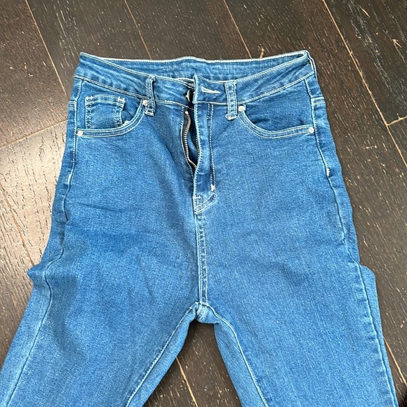 Flare Bell Bottom High Waist Jeans - Picture 2 of 6